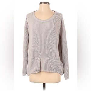 🦋 3/$9 Banana Republic light pinkish beige chunky knit sweater size small
